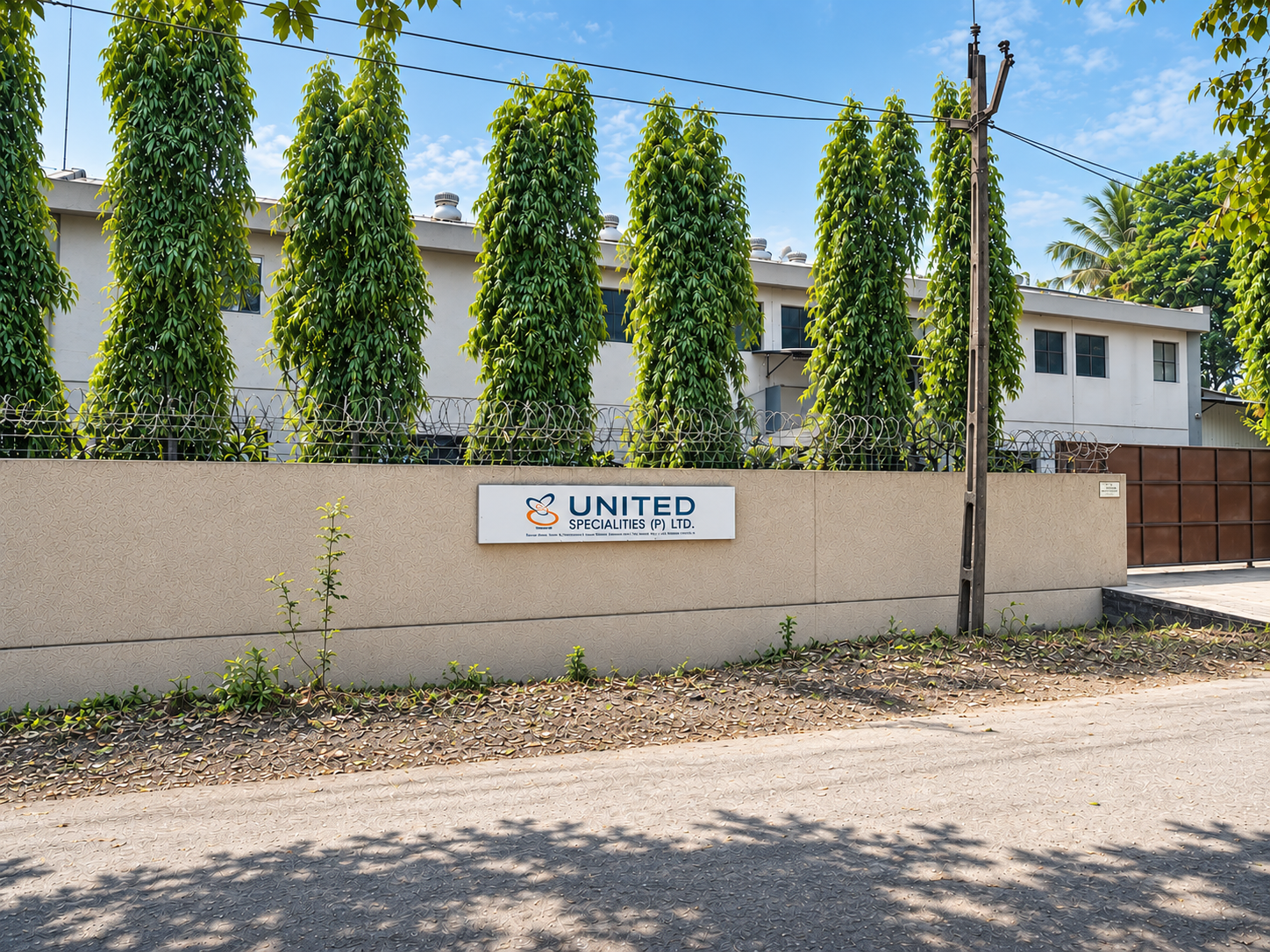 United Specialities manufacturing facility